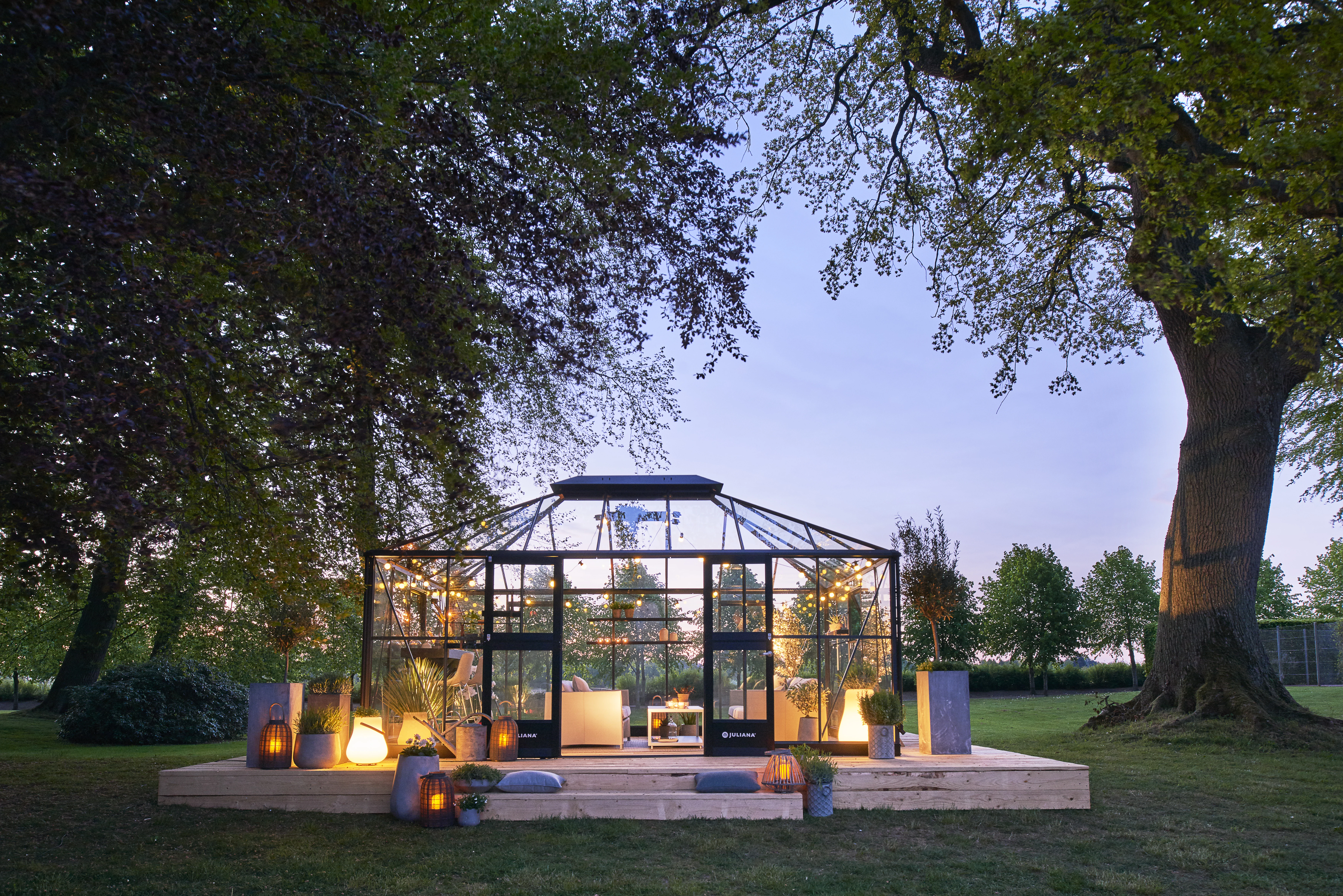 Royal Well Tuinkamer Grand Oase 18.8 m2 Antraciet - Afbeelding 2